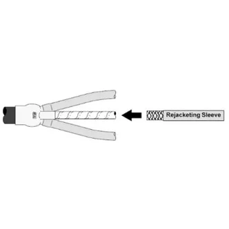 3M™ Rejacketing Sleeve RJS-2, 4 ft coil, 10 /Case