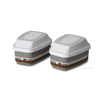 3M™ Gas, Vapour and Particulate Cartridge Filter 6098, AXP3, 1 Pair/Pack