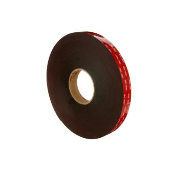 3M™ VHB™ Tape 5952, Black, 1/2 in x 36 yd, 45 mil, 18 Roll/Case