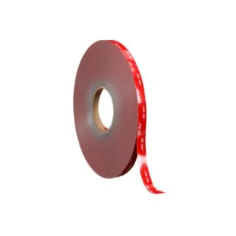 3M™ VHB™ Tape 4991, Gray, 1/2 in x 36 yd, 90 mil, 18 Roll/Case