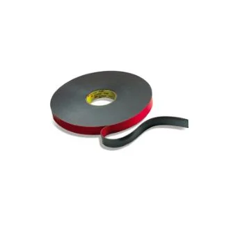 3M™ VHB™ Flame Retardant Tape 5958FR, Black, 1/2 in x 36 yd, 40 mil, 18 Roll/Case