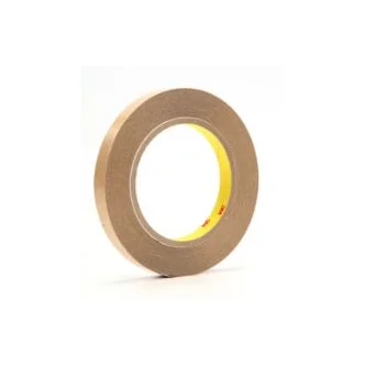 3M™ Double Coated Tape 415, Clear, 1/2 in x 36 yd, 4 mil, 72 Rolls/Case