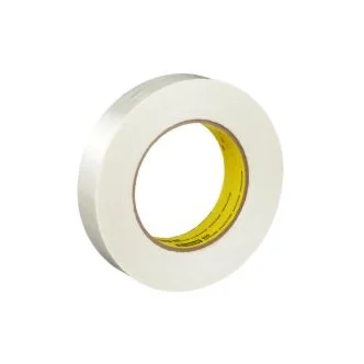 Scotch® Filament Tape 893, Clear, 12 mm x 330 m, 6 mil, 12 Roll/Case