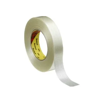 Scotch® Filament Tape 890MSR, Clear, 24 mm x 55 m, 8 mil, 36 Roll/Case
