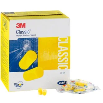 3M™ E-A-R™ Classic™ Earplugs 310-1103, Uncorded, Small Size, Pillow Pack, 200 Pairs