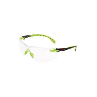 3M™ Solus™ 1000 Series Protective Eyewear S1201SGAF-AS, Green/Black, Clear Scotchgard™ Anti-Fog Lens, 1 Pair/Bag