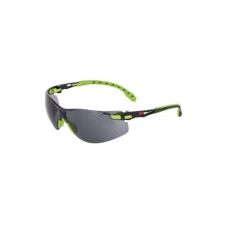 3M™ Solus™ 1000 Series Protective Eyewear S1202SGAF-AS, Green/Black, Gray Scotchgard™ Anti-Fog Lens, 1 Pair/Bag