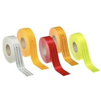 3M™ Diamond Grade™ Conspicuity Markings 983-10, White Non - Logo Hot Can, 4 in x 50 yd, 1 Roll/Case