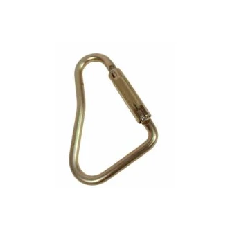 3M™ DBI-SALA® Self-Closing/Locking Carabiner 2000041, Zinc Plated Steel, 2 1/8 in Gate
