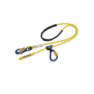 3M™ DBI-SALA® E9 Series Rope Pole Straps E90252559, Yellow/Black, 2.5 m, 9505254 2000184 Hooks