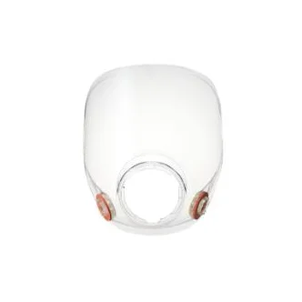 3M™ Bushfire Safety Helmet Non-Vented Polycarbonate Replacement Visor HXVPS46, Medium Impact, Clear, 100 mm x 400 mm