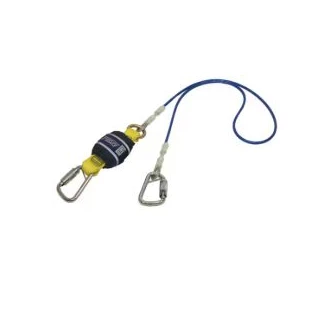 3M™ DBI-SALA® Force2™ Shock Absorbing Wire Cable Lanyard Z10204545WR, Single Tail, Blue