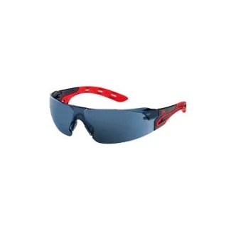3M™ Helios Safety Spectacle S9152, Black/Red, Smoke Lens, 120 Each/Case