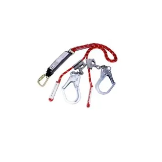 3M™ Protecta® Dual Leg Adjustable Rope Shock Absorbing Lanyard AE529ADJY/10R, 2 m