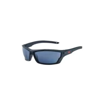 3M™ Bark Hut Safety Spectacle SNN007BB, Blue Blocker Hardcoat Clear Lens, Black Frame