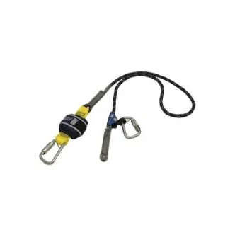 3M™ DBI-SALA® Force2™ Cut Resistant Adjustable Shock Absorbing Kernmantle Rope Lanyard, Single Tail Z11204545CR, Navy Blue