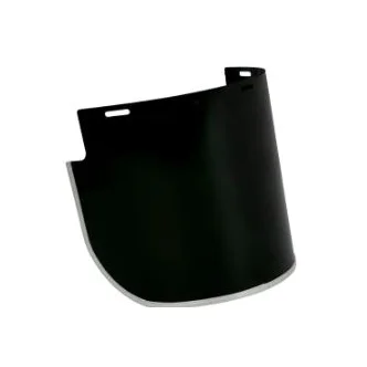 3M™ Visor VV902, Thermotuff, 1mm Thickness, Shade 5, Clear, Flared, 400mm x 200mm, 12 Each/Case