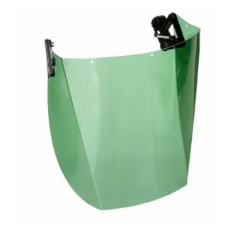 3M™ Polycarbonate Repl Visor with Blue Chinguard VV518, Green