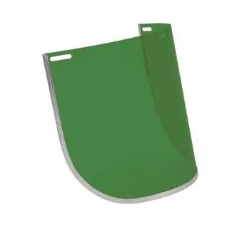 3M™ Polycarbonate Visor Flared VV926, 1 mm Thicknes, 250 mm x 400 mm, Green