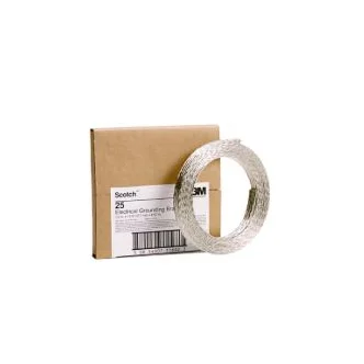 Scotch® Grounding Braid 25, 1/2 in x 15 ft, 1 Roll/Case