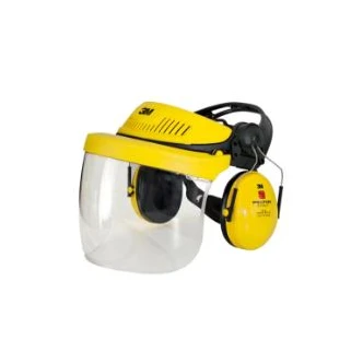 3M™ Headgear G500 Series Industrial Polycarbonate Combination G500V5F11H510-GU, Yellow