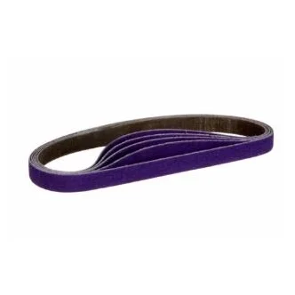 3M™ Cubitron™ II File Belt 786F, 33445, 60+, 12.7 mm x 457.2 mm (1/2 in x 18 in), 10 Belts/Carton