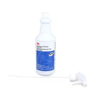 3M™ Glass Cleaner & Protector, Ready-To-Use, Each with a Trigger Sprayer, Quart, 12/Case