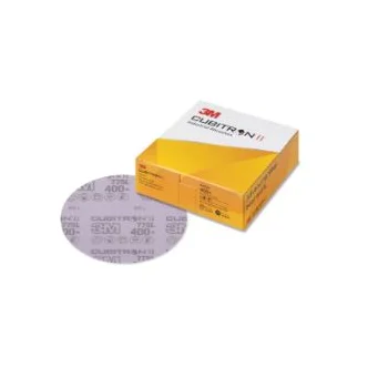 3M™ Cubitron™ II Hookit™ Film Disc 775L, 80+, 5 in x NH, Die 500X, 250 ea/Case