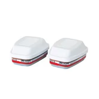 3M™ Gas, Vapour and Particulate Filter 6096, A1E1HgP3R, 1 PAIR