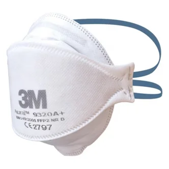 3M™ Aura™ Particulate Respirator 9320A+, FFP2/P2, 12 Carton/Case