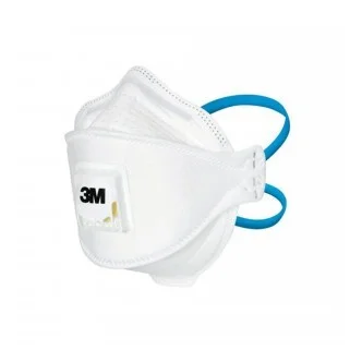 3M™ 9322A+ Disposable Respirator Flat Fold Valved P2 (Box10)