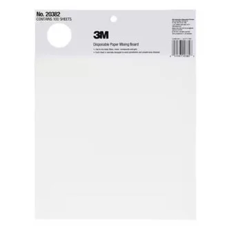3M™ Disposable Paper Mixing Board 20382, 12 PK