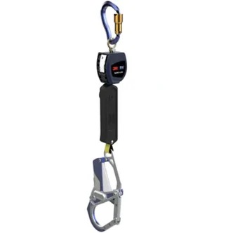 3M™ DBI-SALA® Nano-Lok™ Single-leg Range Aluminum Hook Comfort Grip 63.5mm (2-1/2”) Opening 3101709 6ft (1.8m)