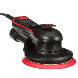 3M™ Electric Random Orbital Sander 33777, 150mm (6 in), 5mm (3/16) Orbit, 230V, Plug Type I, Vacuum-Ready, 1/Case