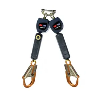 3M™ DBI-SALA® Nano-Lok™ Hot Work Twin-Leg Personal Self-Retracting Lifeline 3101524, Kevlar® Fiber Web, 6 ft