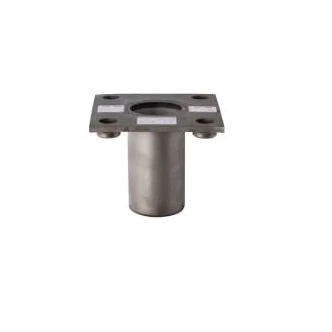3M™ DBI-SALA® Confined Space Top Plate Flush Core Mount High Capacity Davit Mast Base 8000092, Stainless Steel