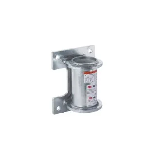 3M™ DBI-SALA® Confined Space Wall Mount High Capacity Davit Mast Base 8000101, Galvanized Steel