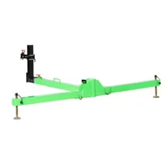 3M™ DBI-SALA® Confined Space Vehicle Hitch Mount High Capacity Davit Mast Base 8000103, Aluminum, Green