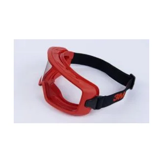 3M™ GoggleGear™ Protective Goggle 3000 Series GG3401-SGAF, TPV Shroud, Clr Scotchgard™ Dual AF/AS Lens,Sealed,Pr Clth Strp,10/Case