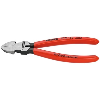 KNIPEX DIAG CUTT FOR FIBRE OPTICS 160MM