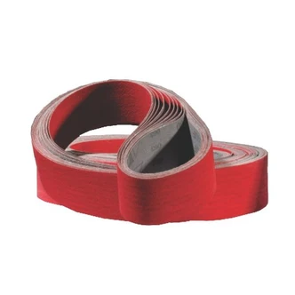 Abrasive Ceramic/Zirconia Linishing Belt - 50 x 914 - 80 Gr (12PK)