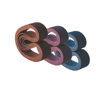 LINISHING BELT - SURFACE CONDITIONING - 50 X 914 SCMC COARSE (BROWN) 100 GRIT - PK 2