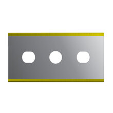 3 Hole Technical Blade Tin Coated (1Pk)