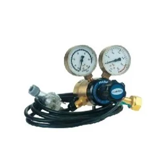 Cylinder reg, 0-30lpm outlet, for CO2, includes a Cylinder reg, 0-30lpm outlet, for CO2, includes a heater and flow gauge to set flow. MADE IN EUROPE.