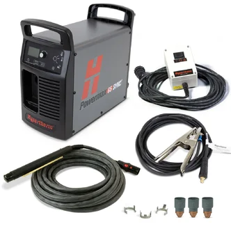 Powermax65 SYNC system, 200-600V 1/3-PH, CSA, CPC port, 180 degree machine torch, 7.6m (25') lead, remote