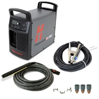 Powermax65 SYNC system, 200-600V 1/3-PH, CSA, CPC port, 180 degree machine torch, 15.2m (50') lead
