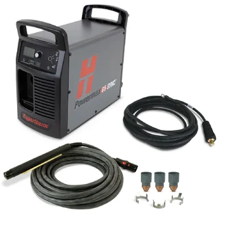 Powermax65 SYNC system, 200-600V, 1/3-PH, CSA, CPC & Serial Ports, 180 degree machine torch, 10.7m (35') ring lead