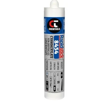 Rapidstick™ Instant Adhesive (8454), Non-Dripping Gel, Large Bond Gaps, 5g Easy Control Tube (24PK)