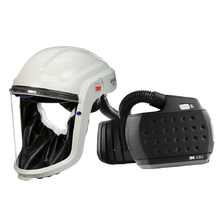 3M™ M-Series Face Shield M-207 with Heavy-Duty Adflo PAPR Respirator