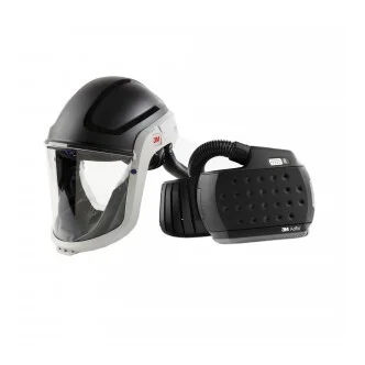 3M Versaflo Shield & Safety Helmet M-307 with Adflo PAPR